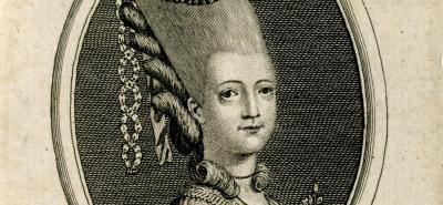 Drawing of Lady Henrietta Townsend