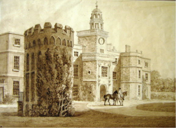 Bruce Castle by Susan Shipley, 1824