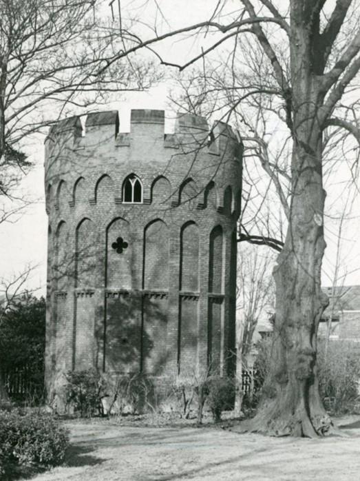 Tudor Tower in 1949