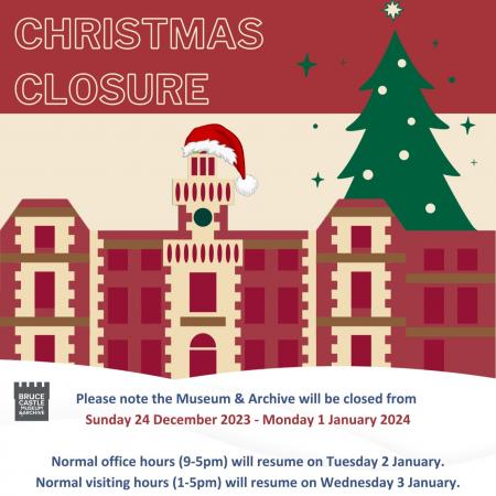 christmas closing times
