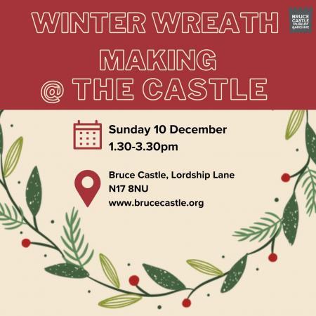 advert for wreath making activity
