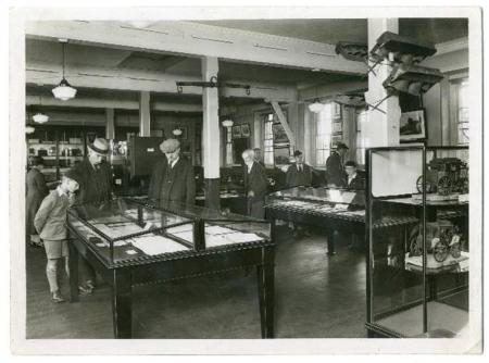 postal history display at bruce castle