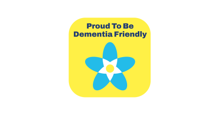 proud to be dementia friendly logo