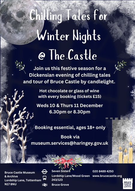 poster advertising candlelit tours