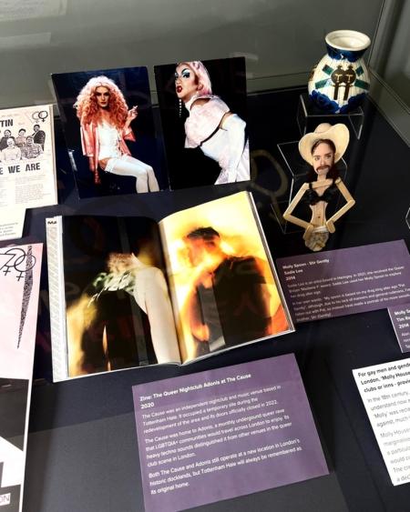 queer history display case