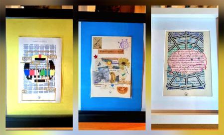 image of visual poetry artworks