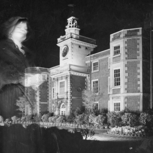 ghostly image of bruce castle